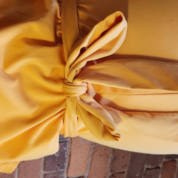 Tangerine belted jumpsuit - Picture 3 of 10